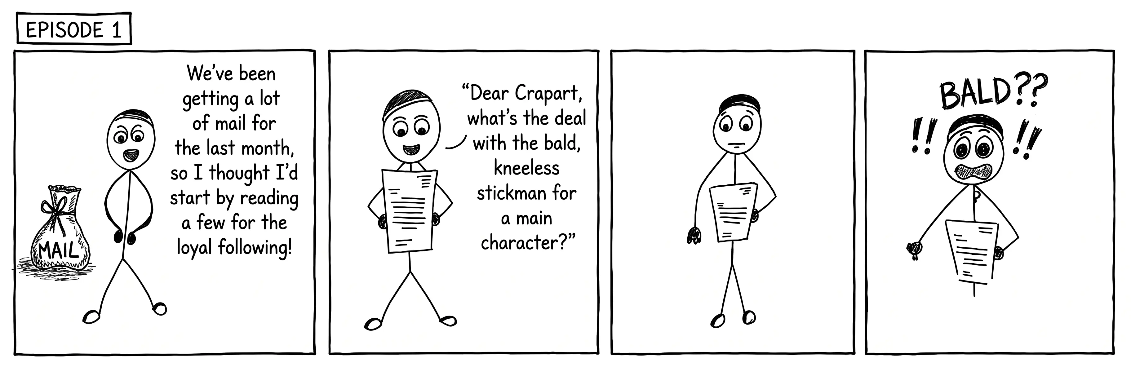 Comic strip, Episode 1