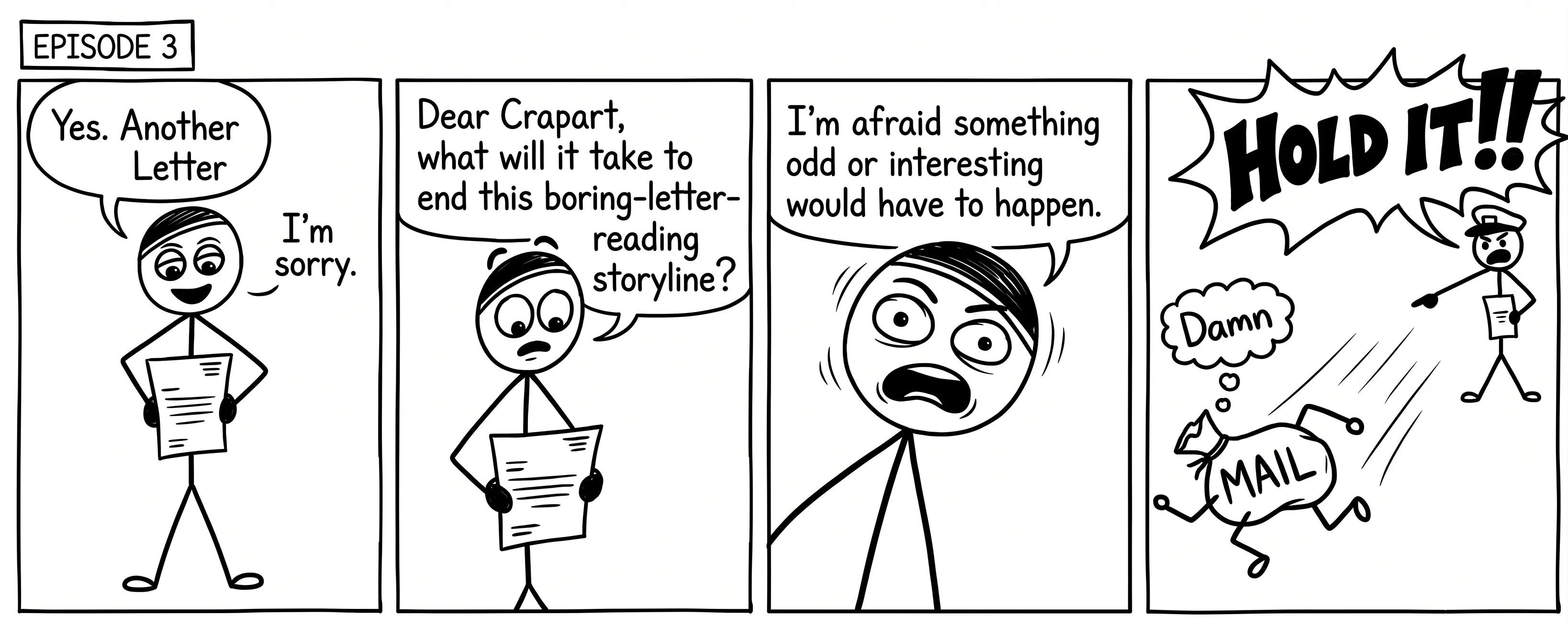Comic strip, Episode 3